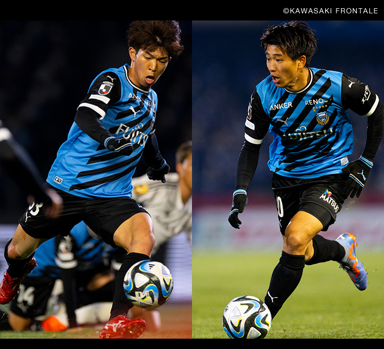 川崎フロンターレ 宮代 大聖×山田 新