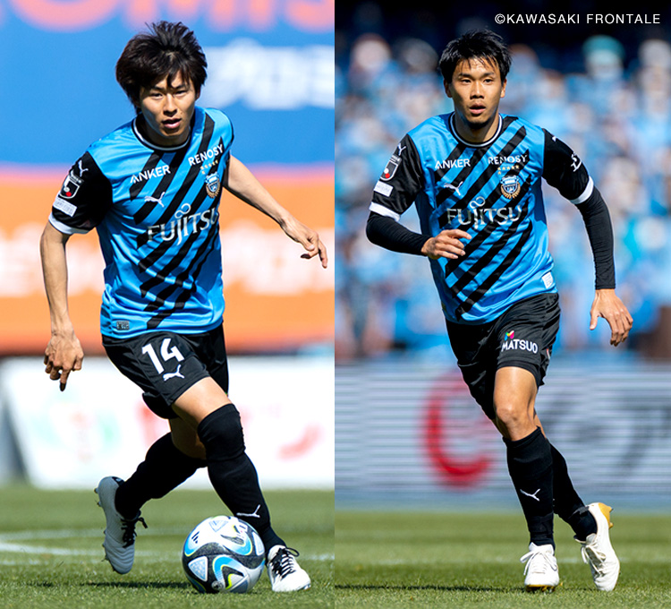 川崎フロンターレ 脇坂 泰斗×山根 視来