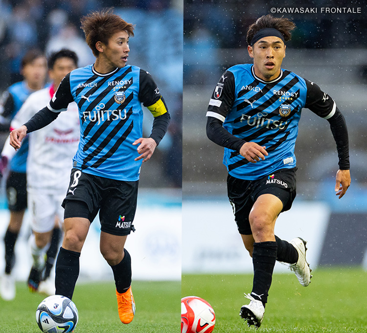 川崎フロンターレ 橘田 健人×遠野 大弥