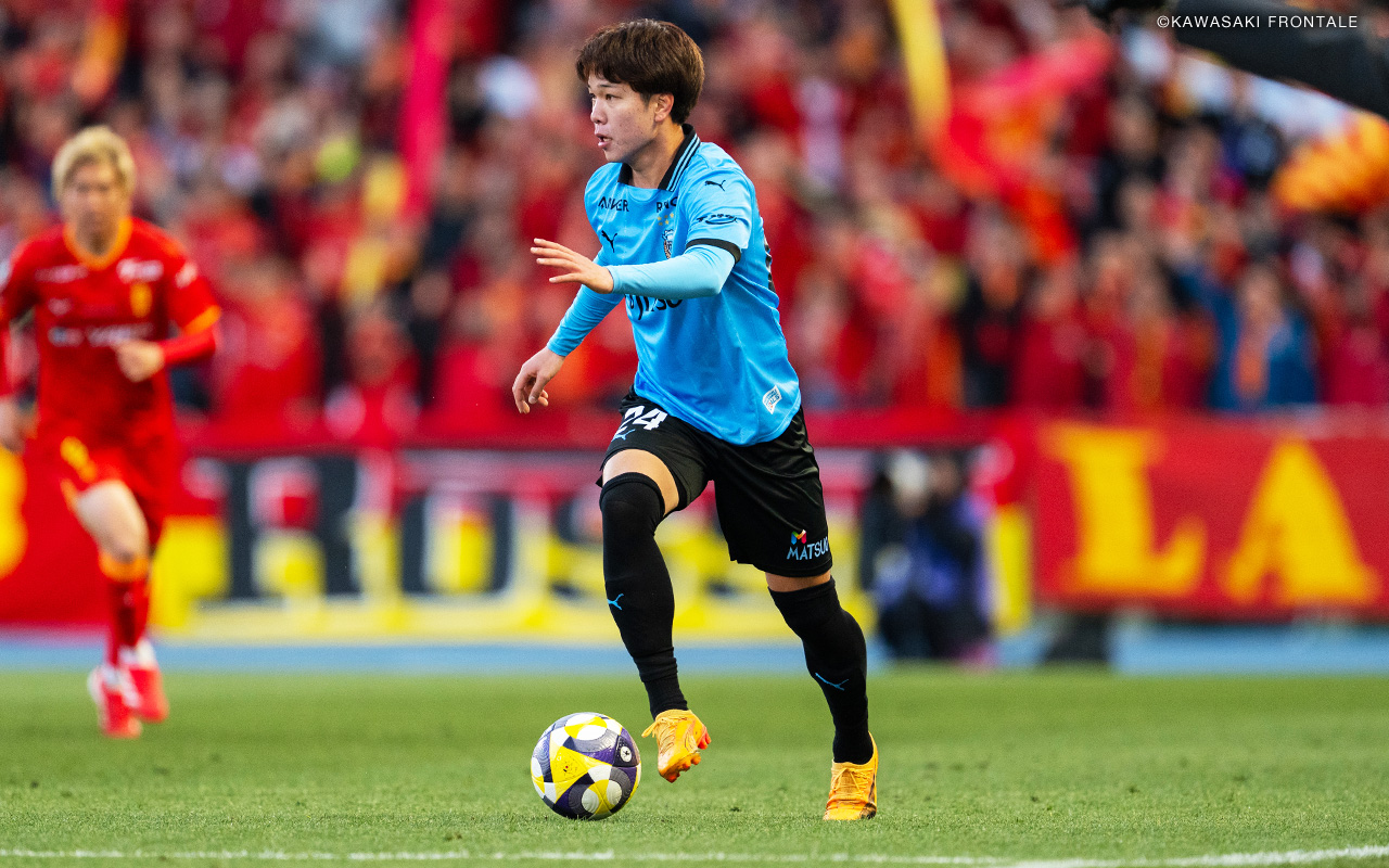川崎フロンターレ 宮城 天選手