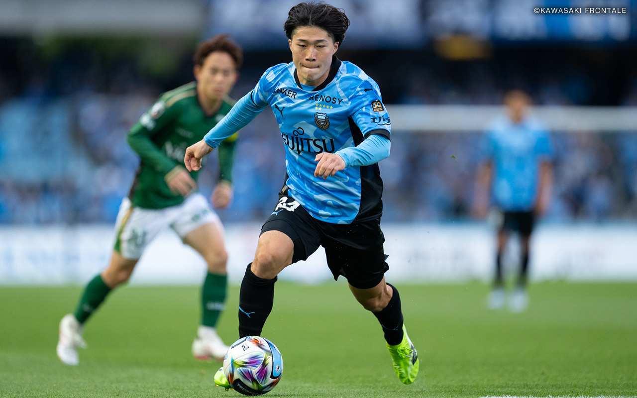 川崎フロンターレ 長 璃喜選手