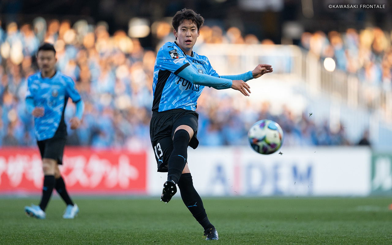 川崎フロンターレ 三浦 颯太選手